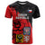 Presonalised Czech Republic Independence Day T Shirt Coat Of Arms With Czechia Rosa - Wonder Print Shop
