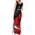 Presonalised Czech Republic Independence Day Tank Maxi Dress Coat Of Arms With Czechia Rosa - Wonder Print Shop
