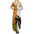 Fiji And Australia Rugby Summer Maxi Dress 2023 World Cup Aboriginal Mix Tapa Pattern - Wonder Print Shop