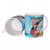 Personalized Antigua and Barbuda Christmas Ceramic Mug Windsurfing Santa Caribbean Tropical Style - Wonder Print Shop