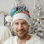 Personalized Antigua and Barbuda Christmas Santa Hat Windsurfing Santa Caribbean Tropical Style - Wonder Print Shop