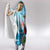 Personalized Antigua and Barbuda Christmas Hooded Blanket Windsurfing Santa Caribbean Tropical Style - Wonder Print Shop