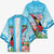 Personalized Antigua and Barbuda Christmas Kimono Windsurfing Santa Caribbean Tropical Style - Wonder Print Shop