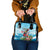 Personalized Antigua and Barbuda Christmas Shoulder Handbag Windsurfing Santa Caribbean Tropical Style - Wonder Print Shop