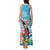 Personalized Antigua and Barbuda Christmas Tank Maxi Dress Windsurfing Santa Caribbean Tropical Style - Wonder Print Shop
