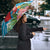 Personalized Antigua and Barbuda Christmas Umbrella Windsurfing Santa Caribbean Tropical Style - Wonder Print Shop