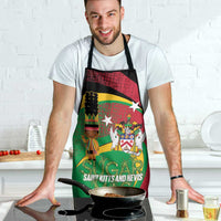 St Kitts and Nevis Sugar Mas Apron Caribbean Masquerade Flag Color - Wonder Print Shop