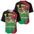 St Kitts and Nevis Sugar Mas Baseball Jersey Caribbean Masquerade Flag Color - Wonder Print Shop