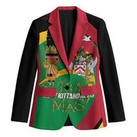 St Kitts and Nevis Sugar Mas Blazer Caribbean Masquerade Flag Color - Wonder Print Shop