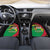 St Kitts and Nevis Sugar Mas Car Mats Caribbean Masquerade Flag Color - Wonder Print Shop