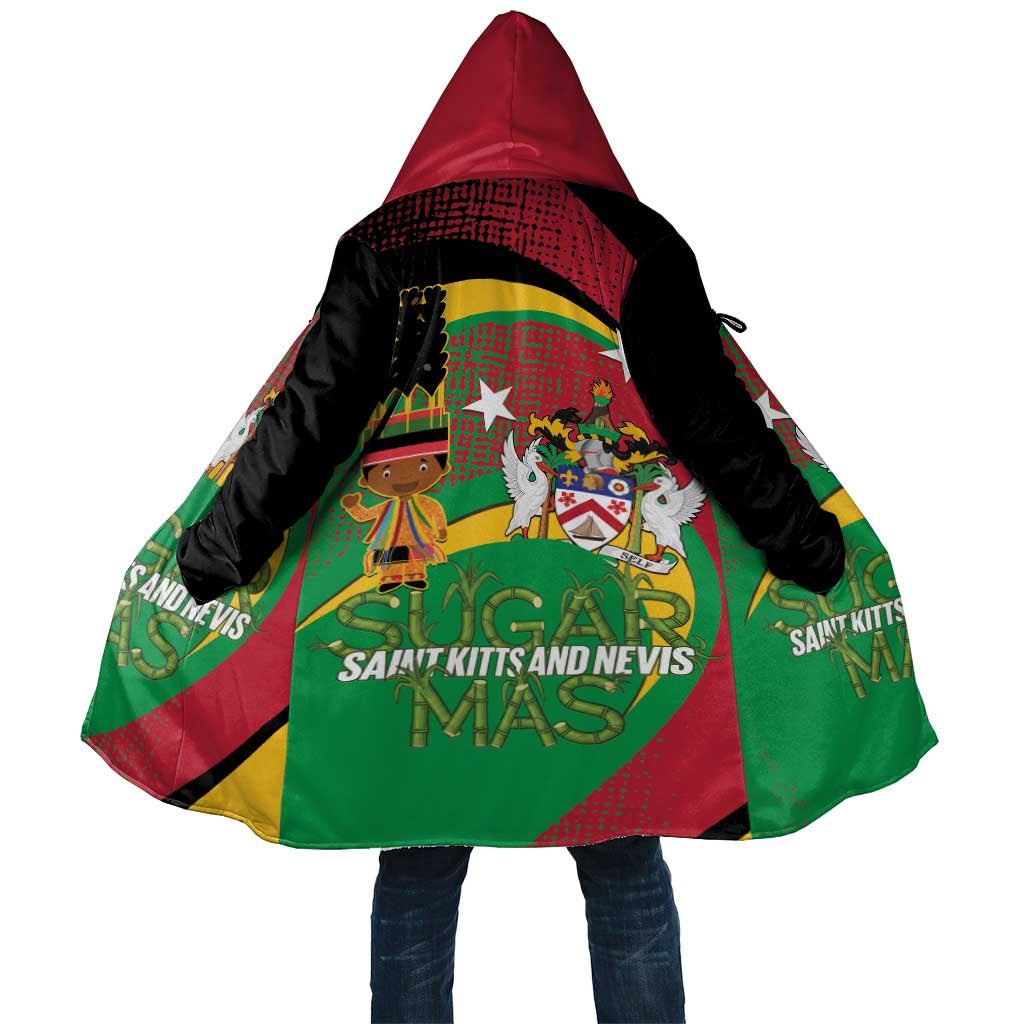 St Kitts and Nevis Sugar Mas Cloak Caribbean Masquerade Flag Color - Wonder Print Shop