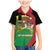 St Kitts and Nevis Sugar Mas Family Matching Mermaid Dress and Hawaiian Shirt Caribbean Masquerade Flag Color - Wonder Print Shop