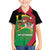 St Kitts and Nevis Sugar Mas Family Matching Tank Maxi Dress and Hawaiian Shirt Caribbean Masquerade Flag Color - Wonder Print Shop