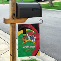 St Kitts and Nevis Sugar Mas Garden Flag Caribbean Masquerade Flag Color - Wonder Print Shop