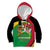 St Kitts and Nevis Sugar Mas Kid Hoodie Caribbean Masquerade Flag Color - Wonder Print Shop