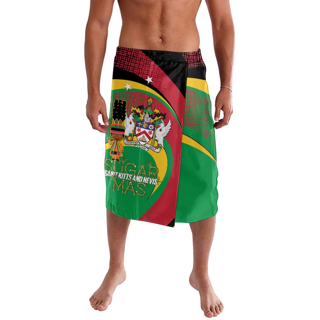St Kitts and Nevis Sugar Mas Lavalava Caribbean Masquerade Flag Color - Wonder Print Shop