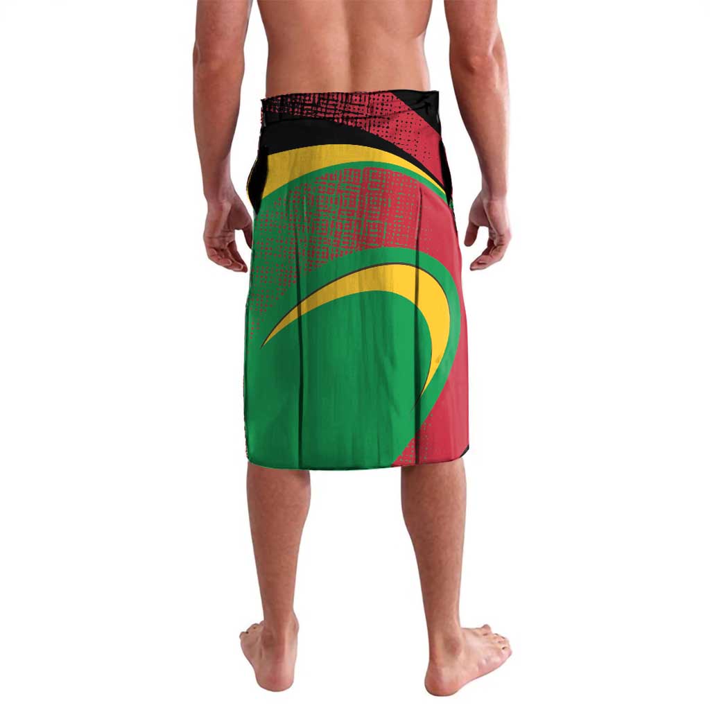 St Kitts and Nevis Sugar Mas Lavalava Caribbean Masquerade Flag Color - Wonder Print Shop