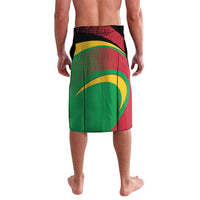 St Kitts and Nevis Sugar Mas Lavalava Caribbean Masquerade Flag Color - Wonder Print Shop