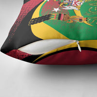 St Kitts and Nevis Sugar Mas Pillow Cover Caribbean Masquerade Flag Color - Wonder Print Shop