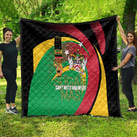 St Kitts and Nevis Sugar Mas Quilt Caribbean Masquerade Flag Color - Wonder Print Shop