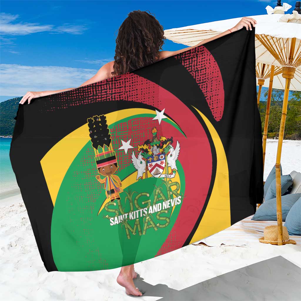 St Kitts and Nevis Sugar Mas Sarong Caribbean Masquerade Flag Color - Wonder Print Shop