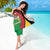 St Kitts and Nevis Sugar Mas Sarong Caribbean Masquerade Flag Color - Wonder Print Shop