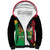 St Kitts and Nevis Sugar Mas Sherpa Hoodie Caribbean Masquerade Flag Color - Wonder Print Shop