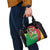 St Kitts and Nevis Sugar Mas Shoulder Handbag Caribbean Masquerade Flag Color - Wonder Print Shop