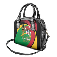 St Kitts and Nevis Sugar Mas Shoulder Handbag Caribbean Masquerade Flag Color - Wonder Print Shop