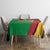 St Kitts and Nevis Sugar Mas Tablecloth Caribbean Masquerade Flag Color - Wonder Print Shop