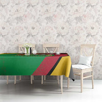 St Kitts and Nevis Sugar Mas Tablecloth Caribbean Masquerade Flag Color - Wonder Print Shop