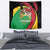St Kitts and Nevis Sugar Mas Tapestry Caribbean Masquerade Flag Color - Wonder Print Shop