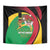 St Kitts and Nevis Sugar Mas Tapestry Caribbean Masquerade Flag Color - Wonder Print Shop