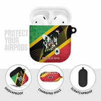 St Kitts and Nevis Christmas AirPods Case 869 Proud With Map - Wonder Print Shop