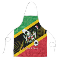 St Kitts and Nevis Christmas Apron 869 Proud With Map - Wonder Print Shop