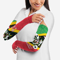 St Kitts and Nevis Christmas Arm Sleeves 869 Proud With Map - Wonder Print Shop