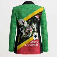 St Kitts and Nevis Christmas Blazer 869 Proud With Map - Wonder Print Shop