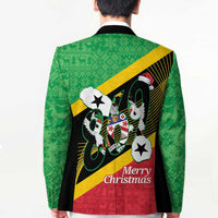 St Kitts and Nevis Christmas Blazer 869 Proud With Map - Wonder Print Shop