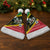 St Kitts and Nevis Christmas Santa Hat 869 Proud With Map - Wonder Print Shop