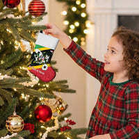 St Kitts and Nevis Christmas Stocking 869 Proud With Map - Wonder Print Shop