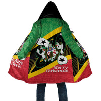 St Kitts and Nevis Christmas Cloak 869 Proud With Map - Wonder Print Shop