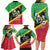 St Kitts and Nevis Christmas Family Matching Long Sleeve Bodycon Dress and Hawaiian Shirt 869 Proud With Map - Wonder Print Shop