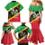 St Kitts and Nevis Christmas Family Matching Mermaid Dress and Hawaiian Shirt 869 Proud With Map - Wonder Print Shop