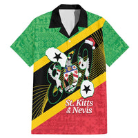 St Kitts and Nevis Christmas Family Matching Mermaid Dress and Hawaiian Shirt 869 Proud With Map - Wonder Print Shop