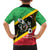 St Kitts and Nevis Christmas Family Matching Off The Shoulder Long Sleeve Dress and Hawaiian Shirt 869 Proud With Map - Wonder Print Shop