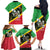 St Kitts and Nevis Christmas Family Matching Off The Shoulder Long Sleeve Dress and Hawaiian Shirt 869 Proud With Map - Wonder Print Shop