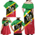 St Kitts and Nevis Christmas Family Matching Off Shoulder Maxi Dress and Hawaiian Shirt 869 Proud With Map - Wonder Print Shop