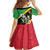 St Kitts and Nevis Christmas Family Matching Off Shoulder Short Dress and Hawaiian Shirt 869 Proud With Map - Wonder Print Shop