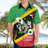 St Kitts and Nevis Christmas Hawaiian Shirt 869 Proud With Map - Wonder Print Shop