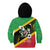 St Kitts and Nevis Christmas Kid Hoodie 869 Proud With Map - Wonder Print Shop